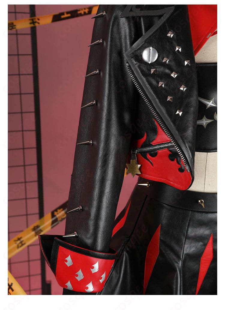 バーニス・ホワイト コスプレ衣装 袖装飾