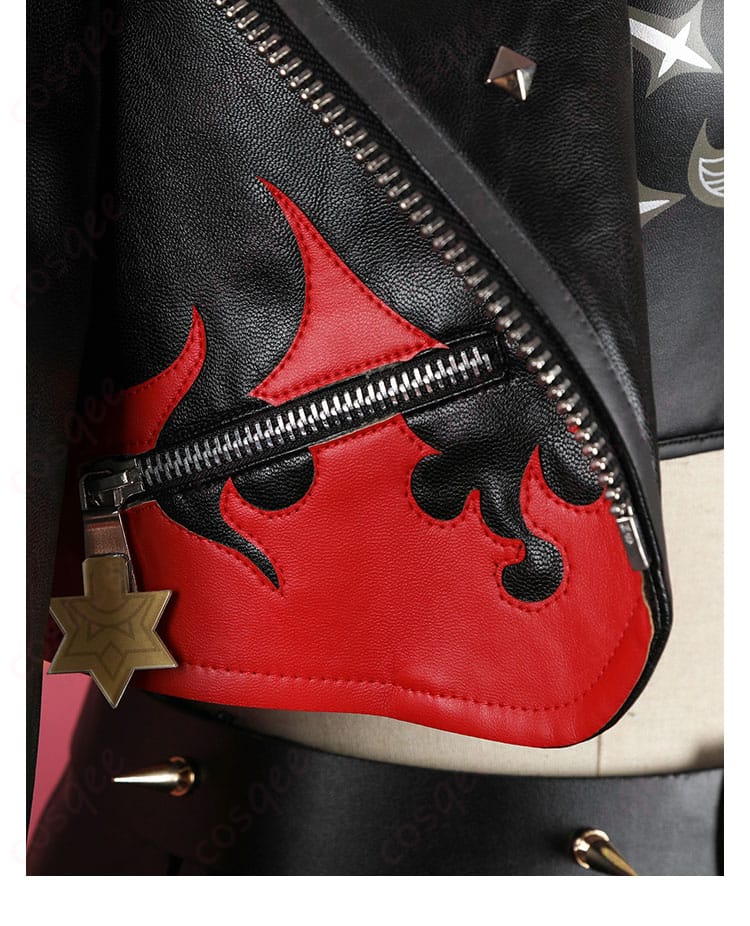 バーニス・ホワイト コスプレ衣装 衣襟装飾