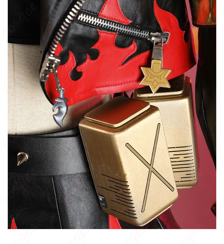 バーニス・ホワイト コスプレ衣装 腰間装飾