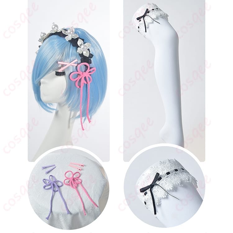 Re:ゼロ レムとラムのメイド服コスプレ 清楚キュートに仕上がる着やすい一着 - 4枚目の画像