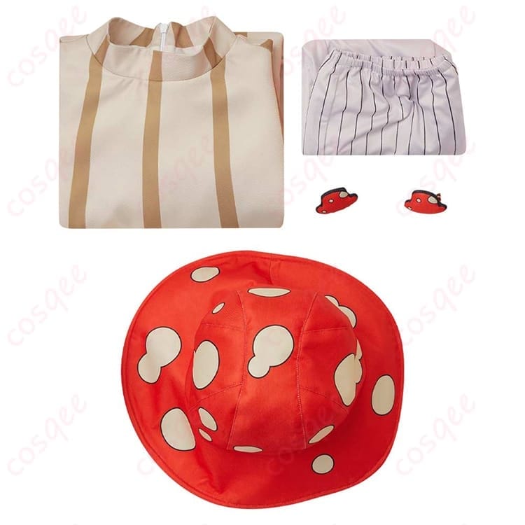 ダンジョン飯 マルシルのコスプレ衣装ワンピースセット 上品で写真映えする仕上がり - 7枚目の画像