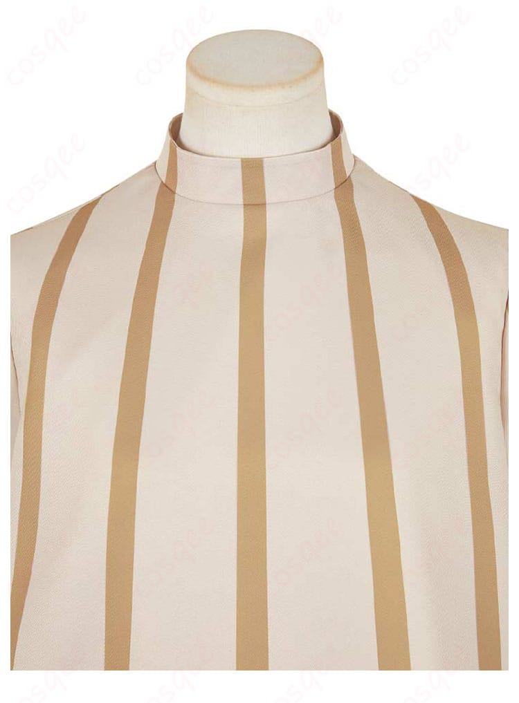 ダンジョン飯 マルシル・ドナトー コスプレ衣装 襟元装飾の詳細