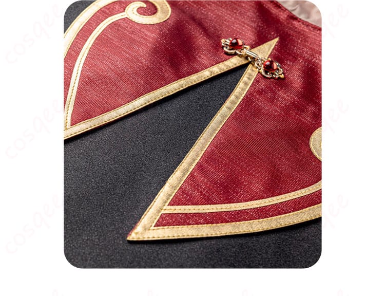 スターレイル 三月なのか 巡狩 コスプレ衣装 背面装飾細節|後ろから見ても美しいデザイン