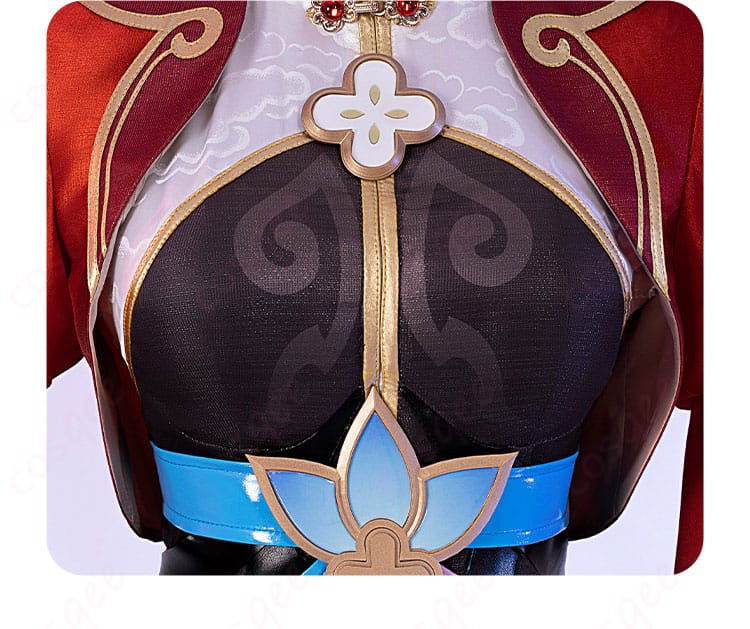 スターレイル 三月なのか 巡狩 コスプレ衣装 前胸装饰細節|キャラクターらしいデザインが映える