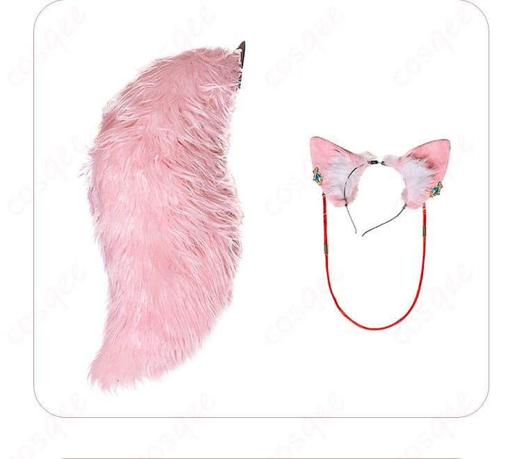 頭饰、尾饰装饰の詳細画像 - 頭飾りと尾飾りの装飾に焦点を当てたディテール画像。