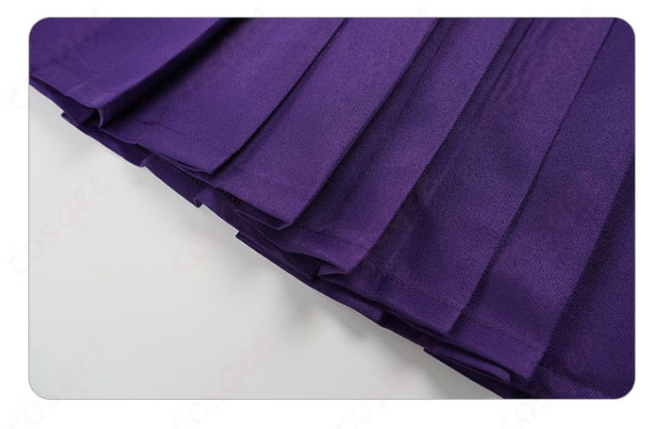 スカート裾の装飾ディテール - 裏梅 コスプレ衣装のスカート裾のデザインと装飾の詳細