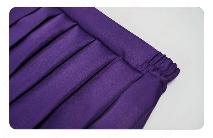 スカート上部の装飾ディテール - 裏梅 コスプレ衣装のスカート部分の装飾的なディテール