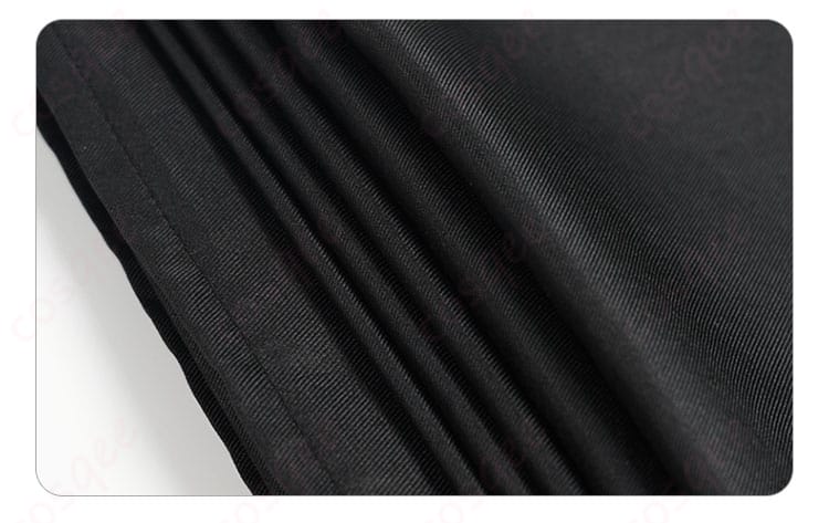 袈裟のディテール - 裏梅 コスプレ衣装の袈裟部分のデザインと素材の詳細