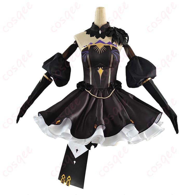 FGO エレシュキガル第二再臨コスプレ｜金黒の神秘が映える装飾で存在感アップ - 1枚目の画像