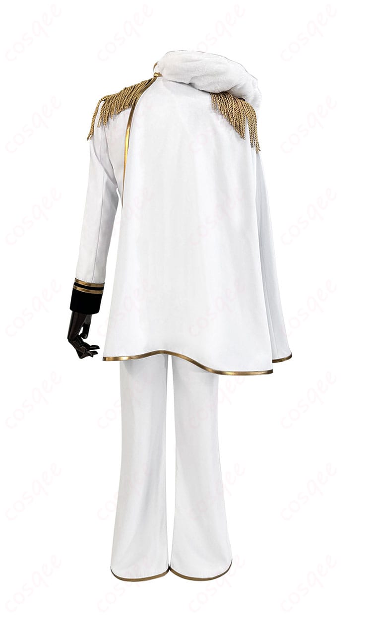 御影玲王コスプレ衣装の背面デザイン