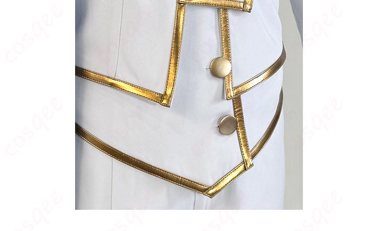 衣摆部分の装飾ディテール