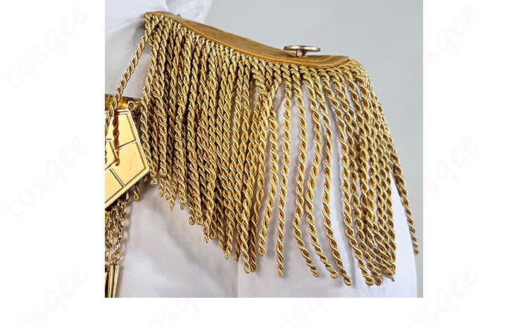 肩膀部分の装飾ディテール