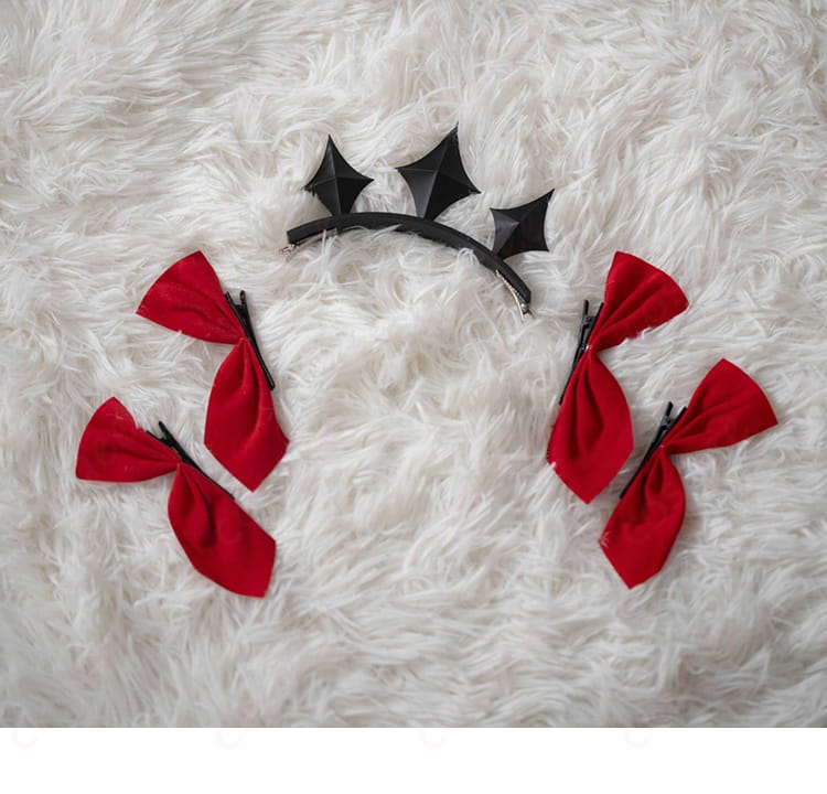 エレシュキガル 9周年水着コスプレ衣装の頭飾りと発夹の詳細。髪飾りのデザインを強調。