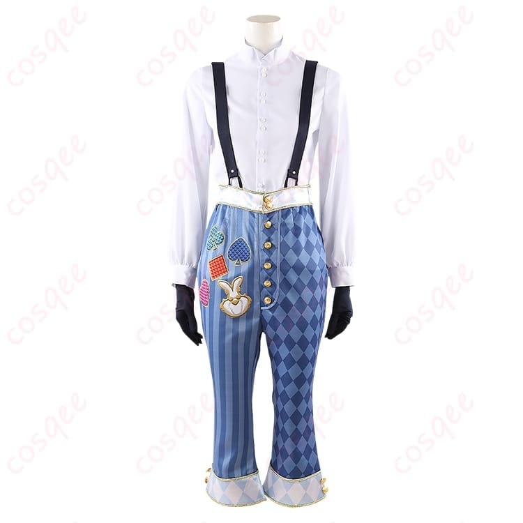 ツイステ デュース・スペード 薔薇の王国ホワイトラビット風 コスプレ衣装｜端正で映えるセット - 6枚目の画像