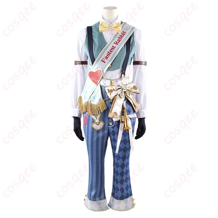 ツイステ デュース・スペード 薔薇の王国ホワイトラビット風 コスプレ衣装｜端正で映えるセット - 5枚目の画像