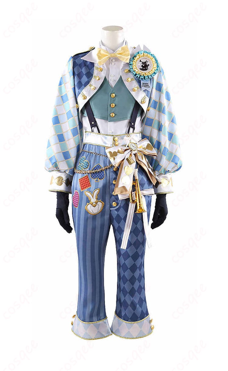 デュース・スペード コスプレ衣装 正面画像 - ツイステ コスプレ衣装