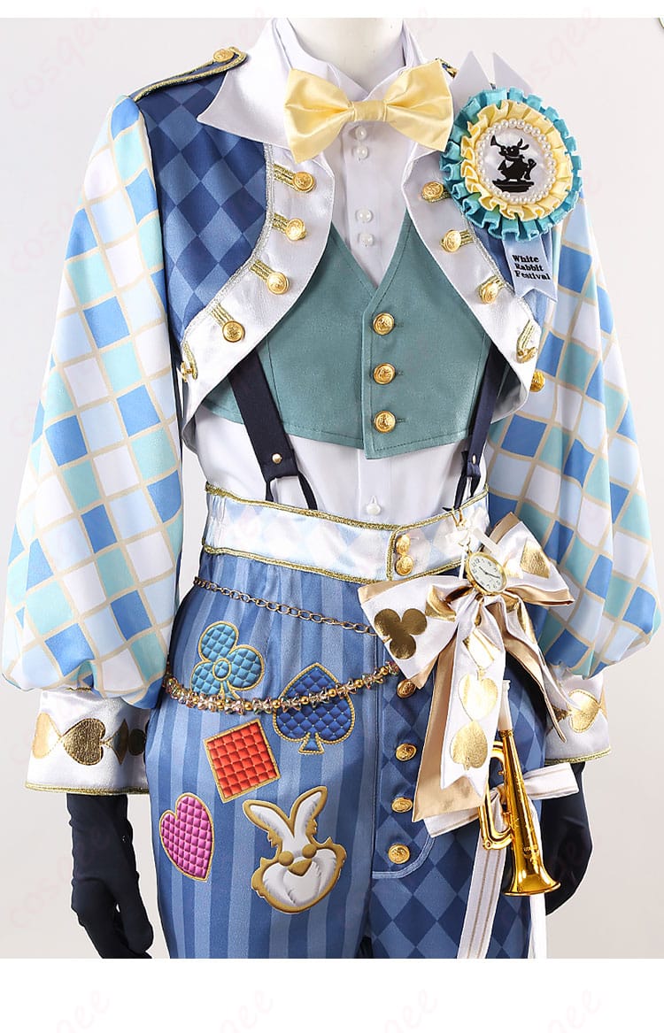 デュース・スペード コスプレ衣装 装飾ディテール - ツイステ コスプレ衣装