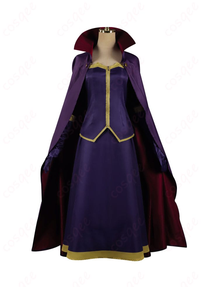 セフィーロのコスプレ衣装の正面全景。精緻なデザインと細部まで忠実な再現が特徴です。