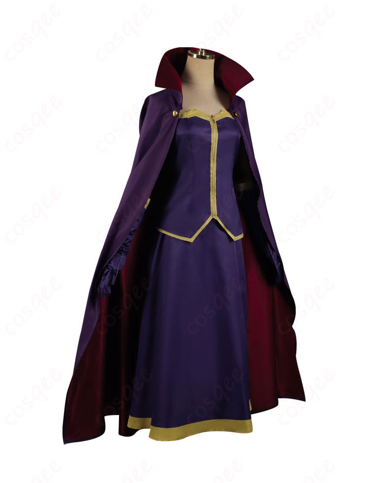 セフィーロコスプレ衣装の側面画像。衣装のシルエットとディテールがわかりやすく表現されています。