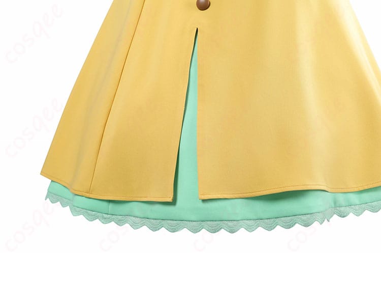 大道寺知世コスプレ衣装のスカート部分。細やかなデザインが際立ち、動きやすさも抜群。