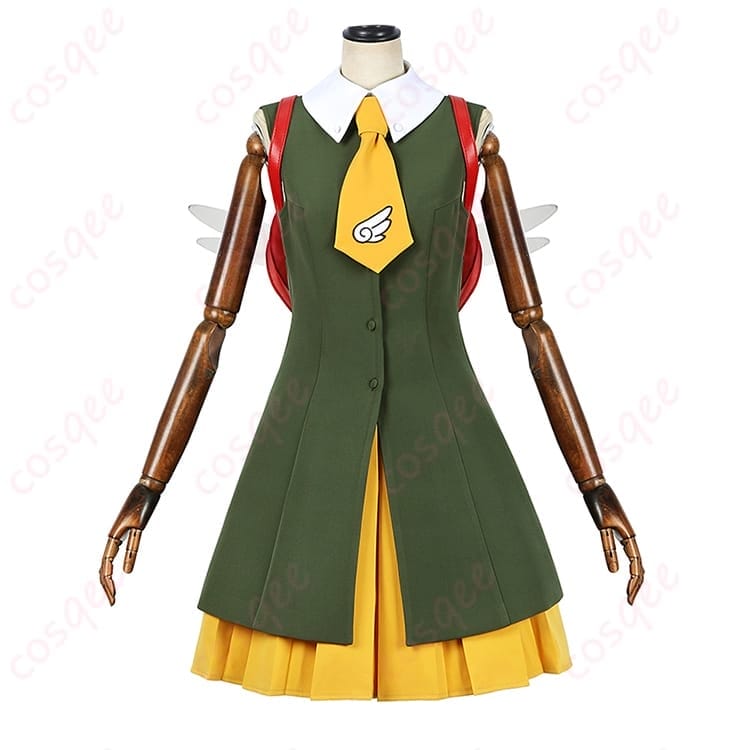 カードキャプターさくら 木之本桜の劇場版風コスプレ衣装 可憐さ際立つ写真映えシルエット - 1枚目の画像