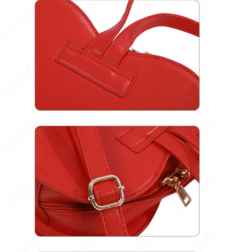 木之本桜 コスプレ衣装 リュックのファスナーと背面ストラップ - 高品質なディテール。