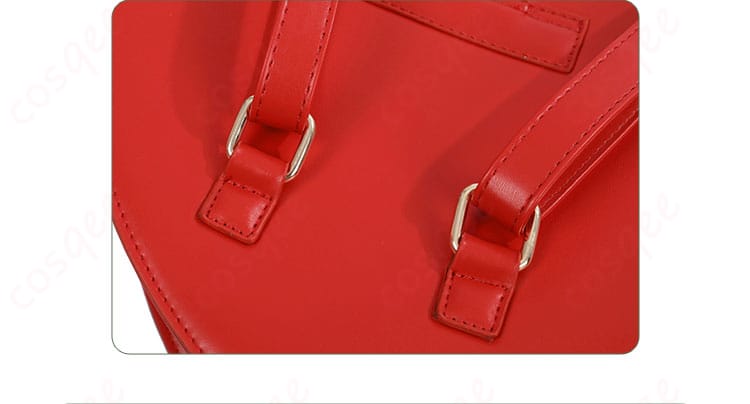 木之本桜 コスプレ衣装 背中のストラップ装飾 - 細部まで忠実に再現されたデザイン。