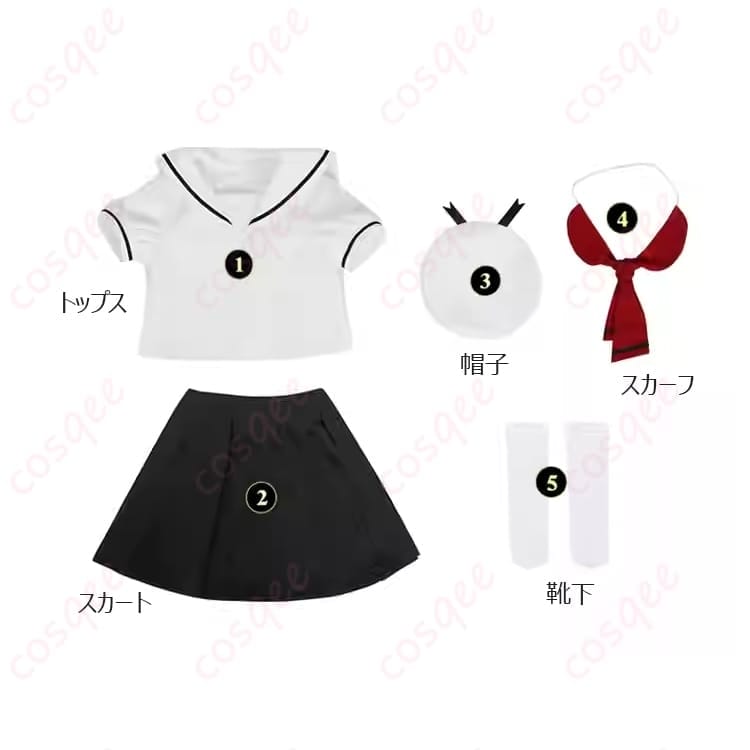 カードキャプターさくら 木之本桜の夏服制服コスプレで、清楚かわいく写真映えを叶える - 5枚目の画像