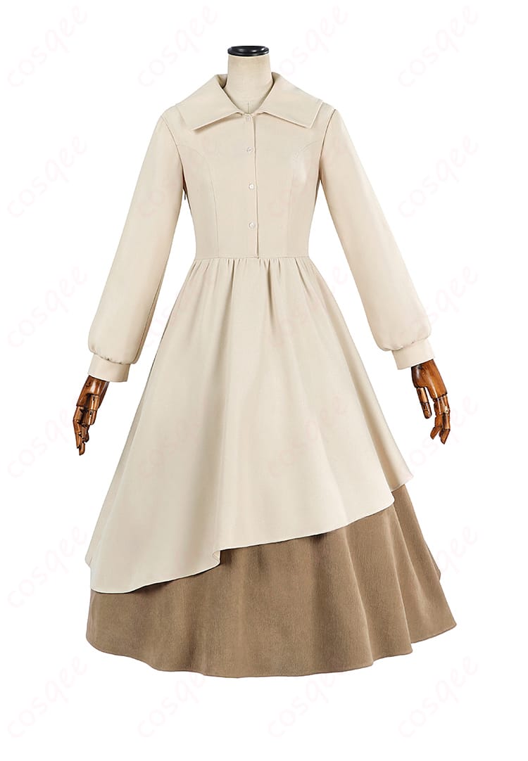 内搭服の正面細部画像。柔らかい素材で快適な着心地、忠実な再現。