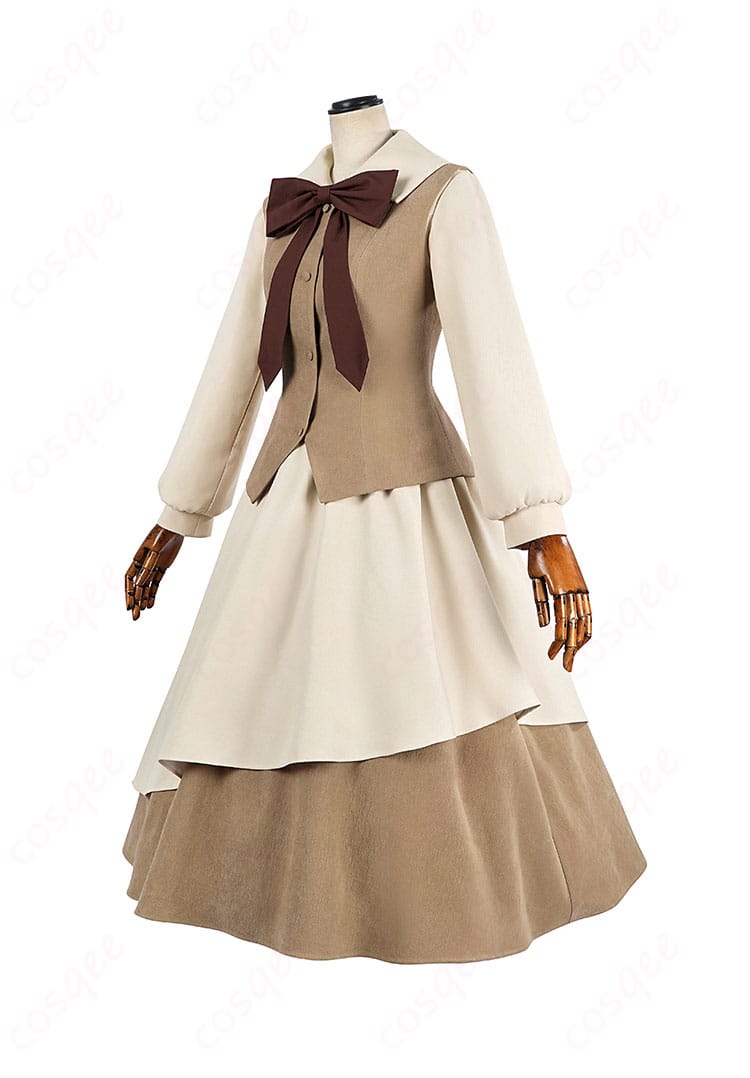 商品の側面画像。カードキャプターさくら 大道寺知世のコスプレ衣装、ディテールが美しい。