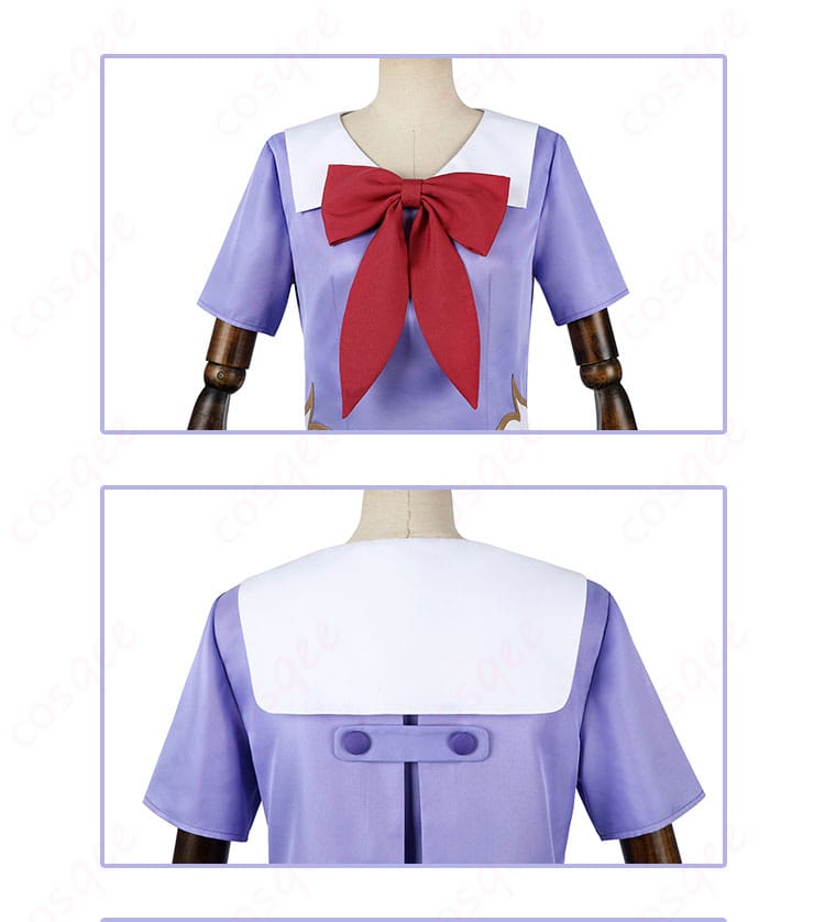 蝶ネクタイとショールの装飾詳細 - 未来日記 我妻由乃 コスプレ衣装 制服