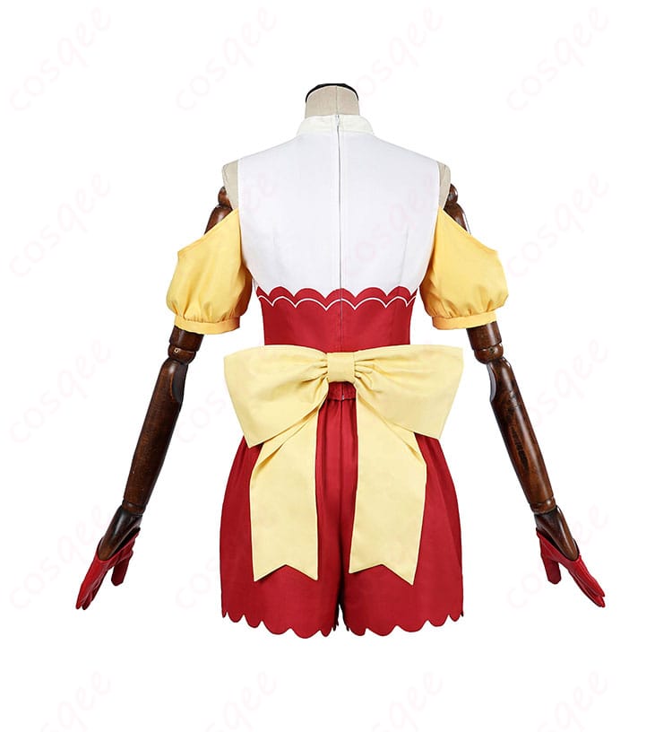 MEMちょ コスプレ衣装(推しの子)背面のデザイン。背部の蝶結びが特徴的で、細部まで忠実に再現。