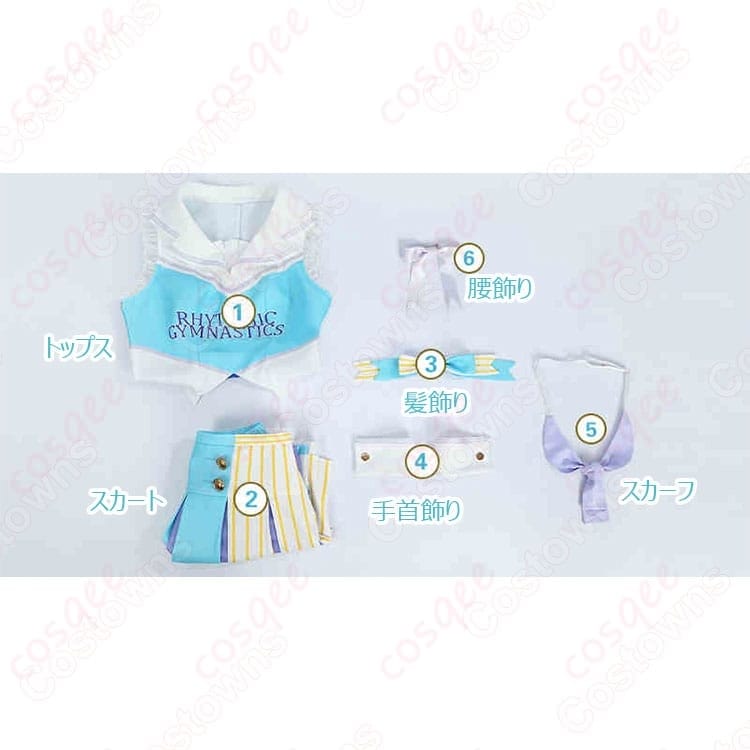 ラブライブ！ 南ことり チアガール衣装 ポップ可憐で写真映えする動きやすいコスプレ - 7枚目の画像