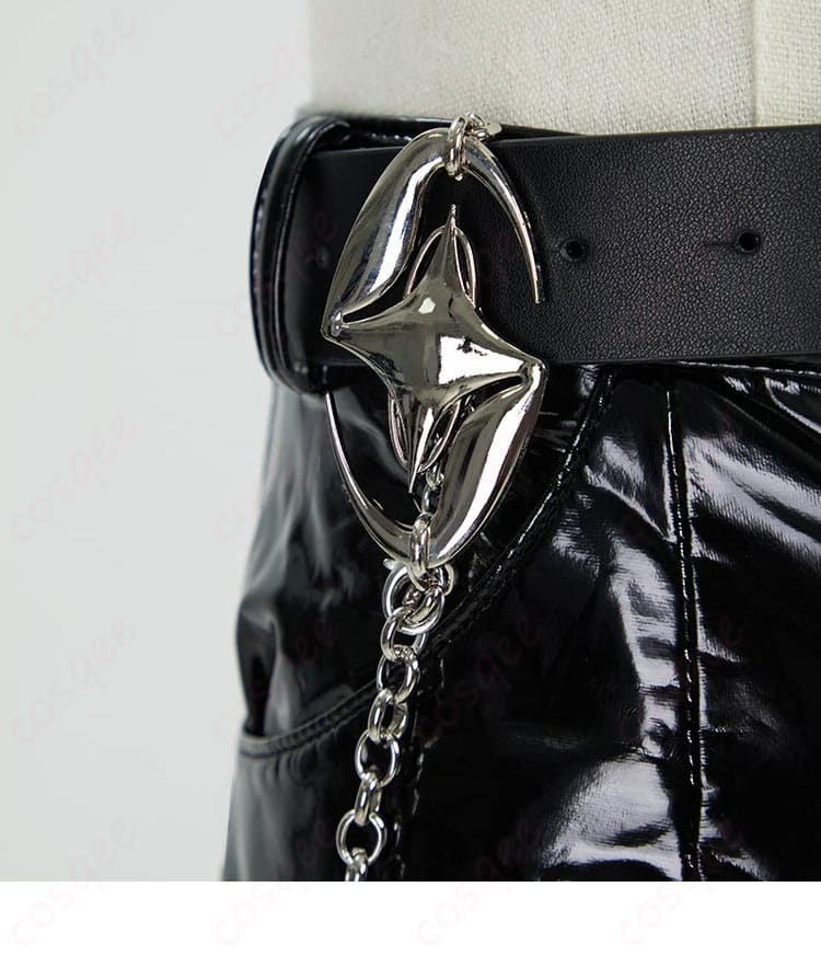 メロ コスプレ衣装の腰帯装飾の細部。高品質な素材と優れた仕上がりでリアルに再現されたベルト。