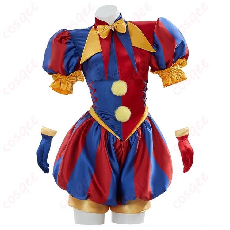 アメイジング・デジタル・サーカスのポムニになれる、ポップで写真映えするコスプレ衣装 - 1枚目の画像