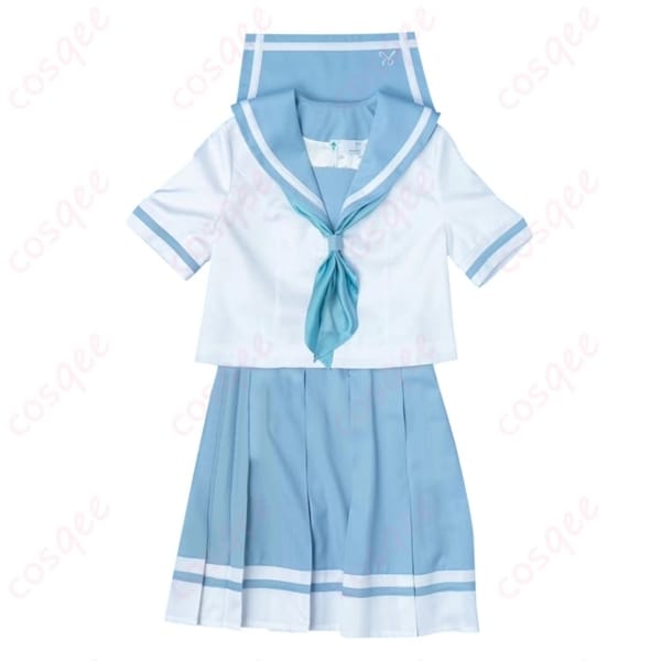 鎧塚みぞれ 夏制服コスプレ 清楚で爽やかに映える学園スタイル