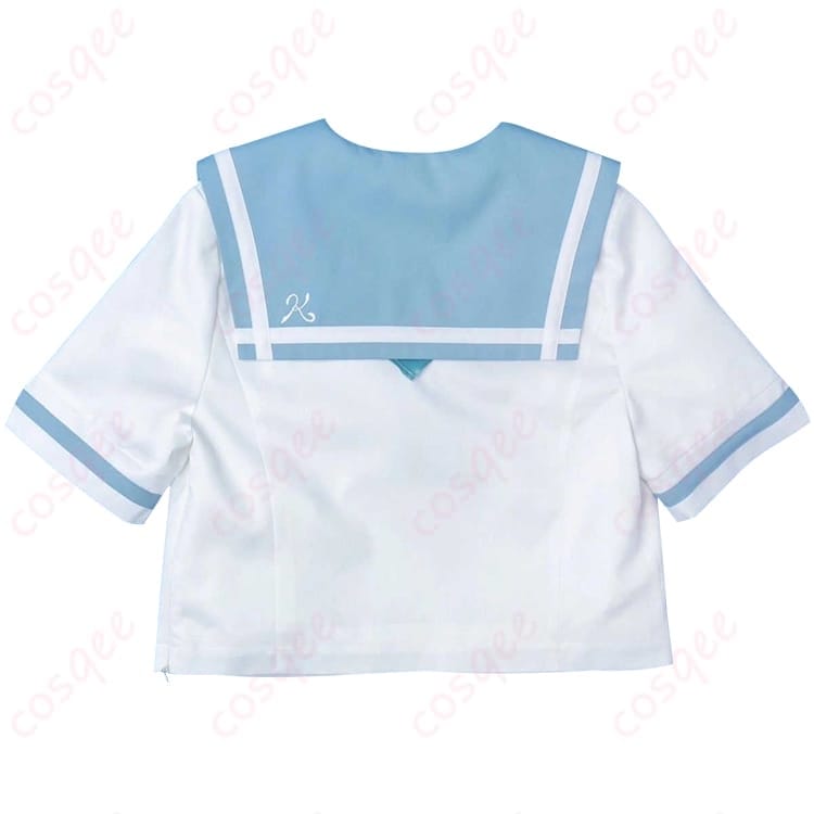 鎧塚みぞれ 夏制服コスプレ 清楚で爽やかに映える学園スタイル - 3枚目の画像