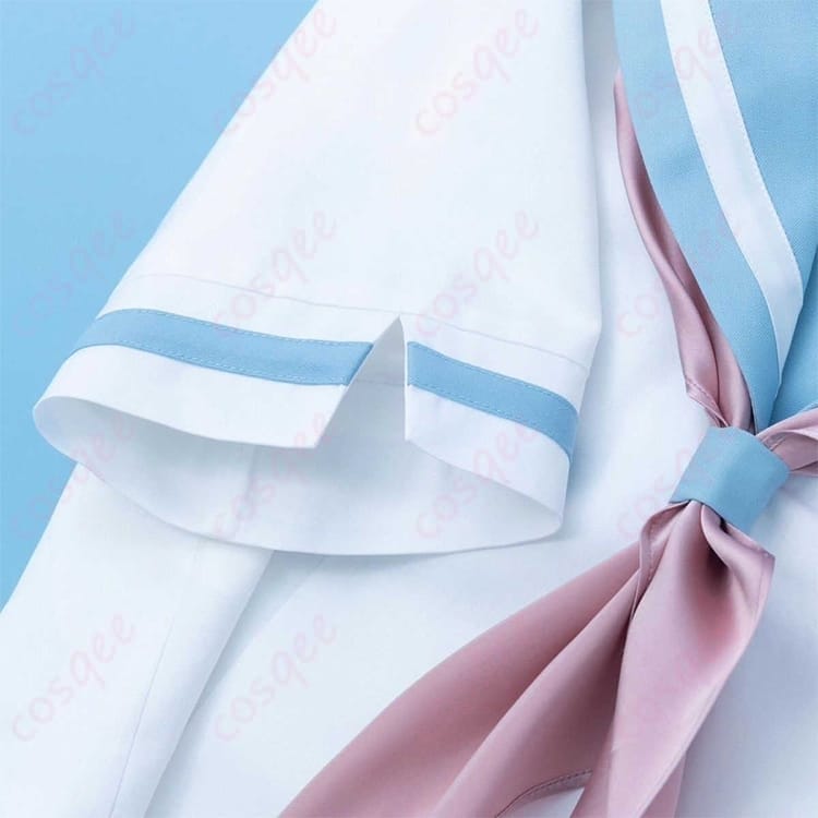 鎧塚みぞれ 夏制服コスプレ 清楚で爽やかに映える学園スタイル - 4枚目の画像