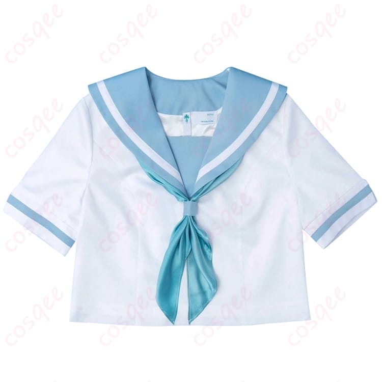 鎧塚みぞれ 夏制服コスプレ 清楚で爽やかに映える学園スタイル - 2枚目の画像