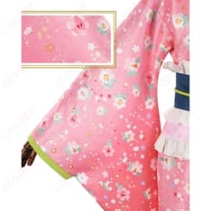 鬼滅の刃 甘露寺蜜璃の街着姿を可憐に再現したコスプレ衣装 - 2枚目の画像（サムネイル）