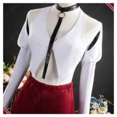 サーニャ 葛葉 風コスプレ衣装 ダークでクールな存在感をまとう一式 - 7枚目の画像（サムネイル）