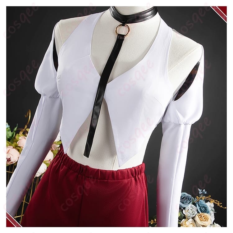 サーニャ 葛葉 風コスプレ衣装 ダークでクールな存在感をまとう一式 - 7枚目の画像