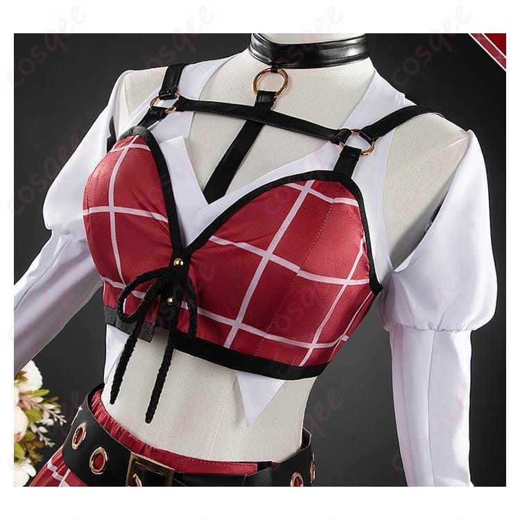 サーニャ 葛葉 風コスプレ衣装 ダークでクールな存在感をまとう一式 - 5枚目の画像