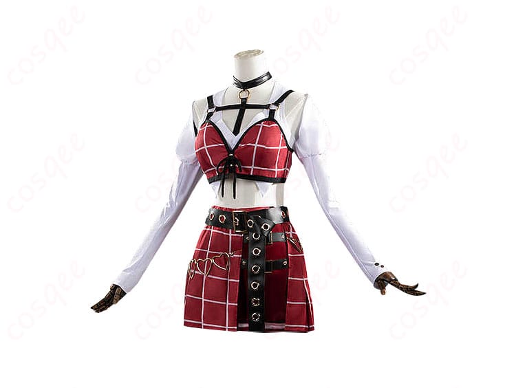 商品側面図。サーニャ・葛葉のコスプレ衣装の全体像。コスプレ衣装。