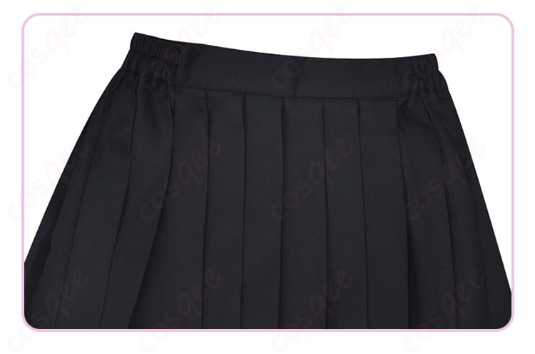 菜なれ花なれ 小父内涼葉 コスプレ衣装 スカート装飾のディテール。美しいデザインと高い再現度。