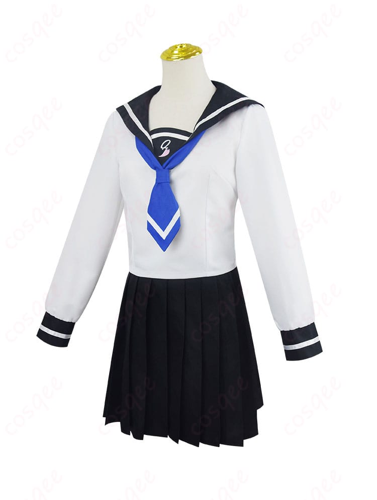 菜なれ花なれ 小父内涼葉 コスプレ衣装 左側面図。服のラインとデザインの細部がよく分かる。