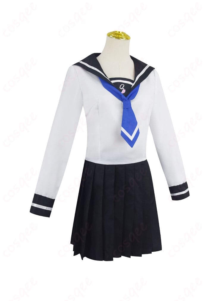 菜なれ花なれ 小父内涼葉 コスプレ衣装 右側面図。衣装の全体的なシルエットとディテールが見える。