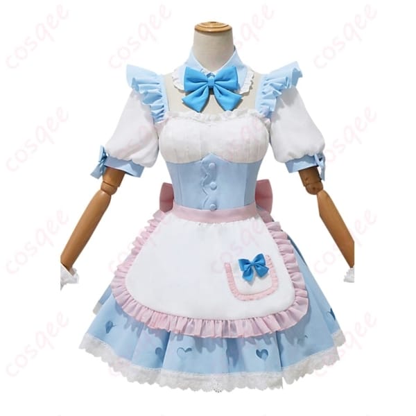 レムの夢かわメイドを上品に再現するコスプレ衣装｜清楚キュートで写真映え抜群