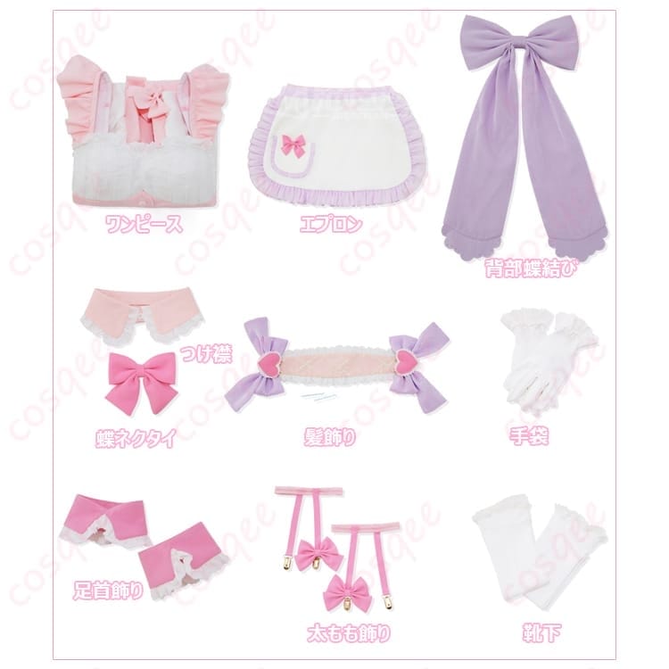 Re:ゼロ ラム 夢かわメイド コスプレ衣装 可憐で映えるガーリーコーデ S–XL - 6枚目の画像