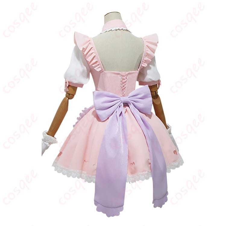 Re:ゼロ ラム 夢かわメイド コスプレ衣装 可憐で映えるガーリーコーデ S–XL - 3枚目の画像